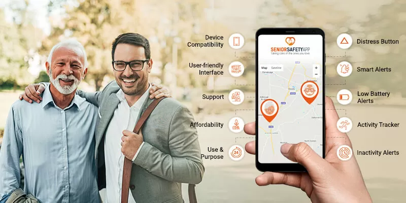 Factors to Consider When Choosing a GPS Tracker for Seniors Senior Safety App